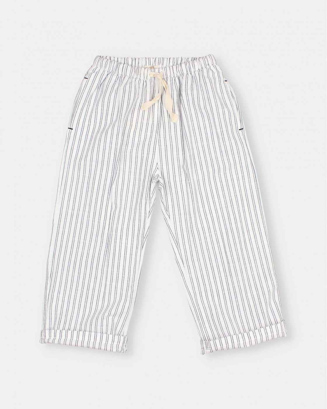 Cotton Stripes Pants