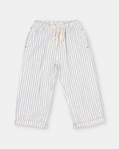 Cotton Stripes Pants