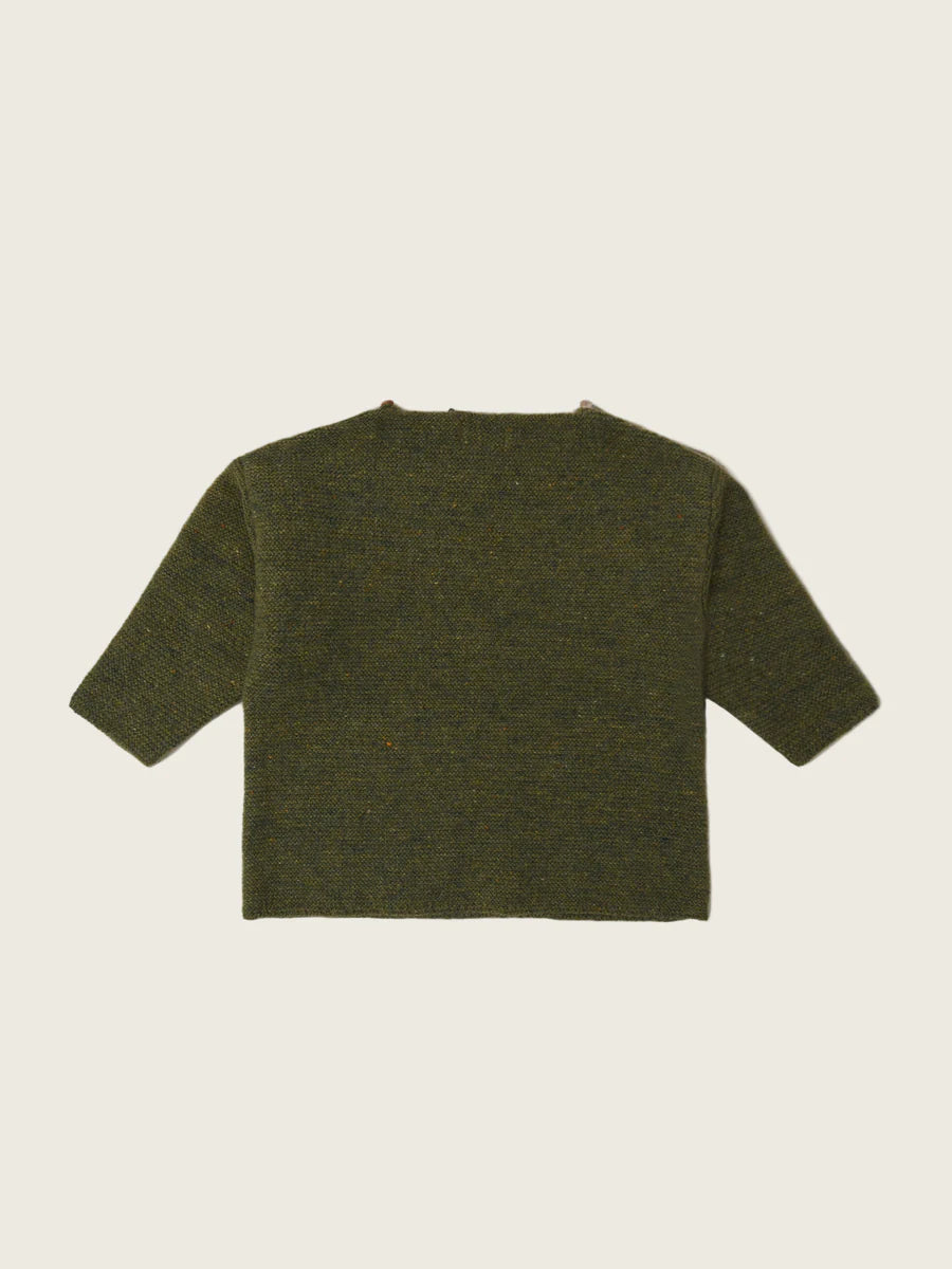 Artichoke Shoulder Button Wool Jumper