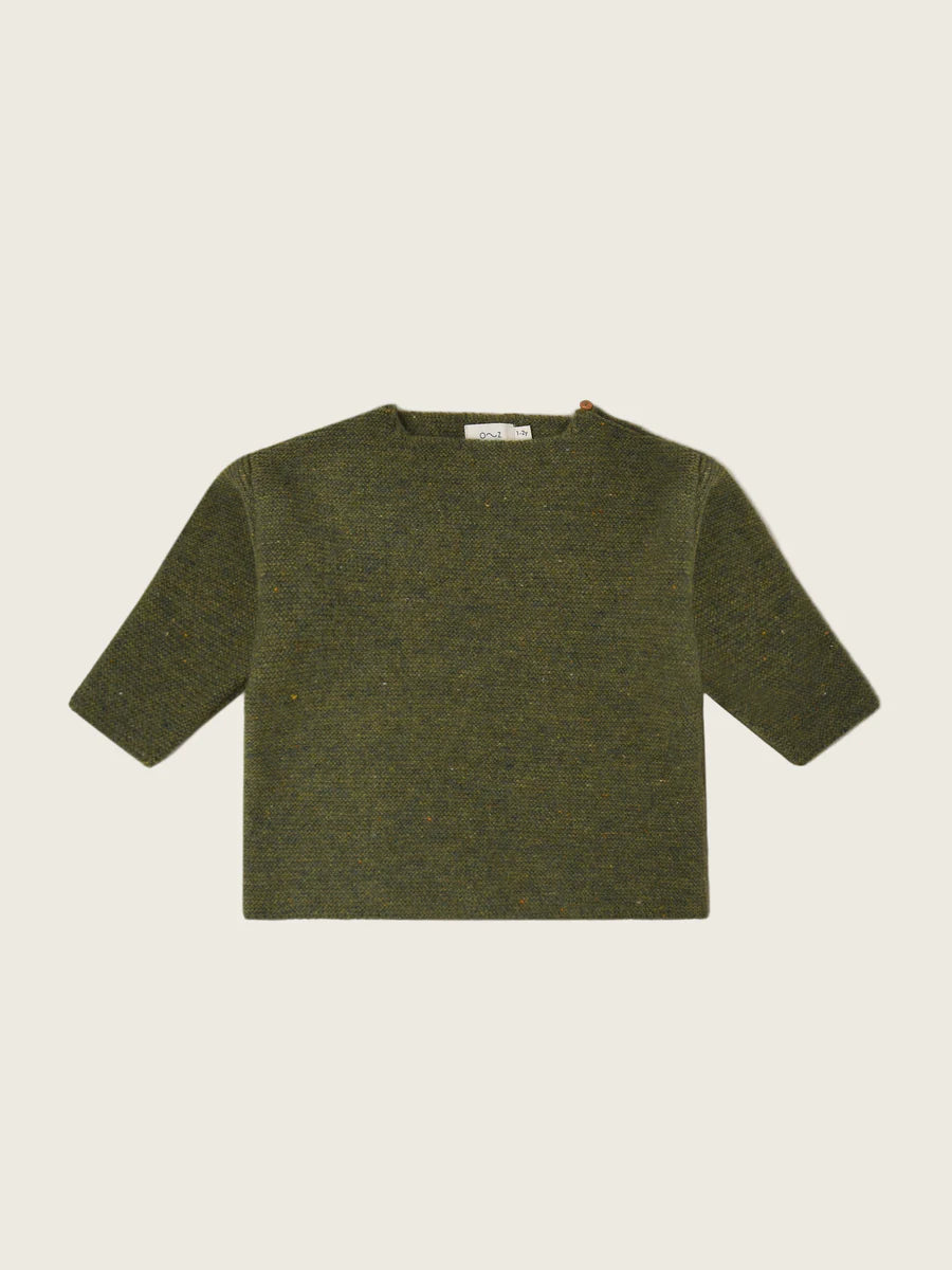 Artichoke Shoulder Button Wool Jumper