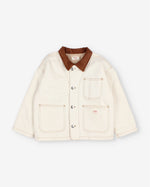 Load image into Gallery viewer, Twill Jacket- Ecru
