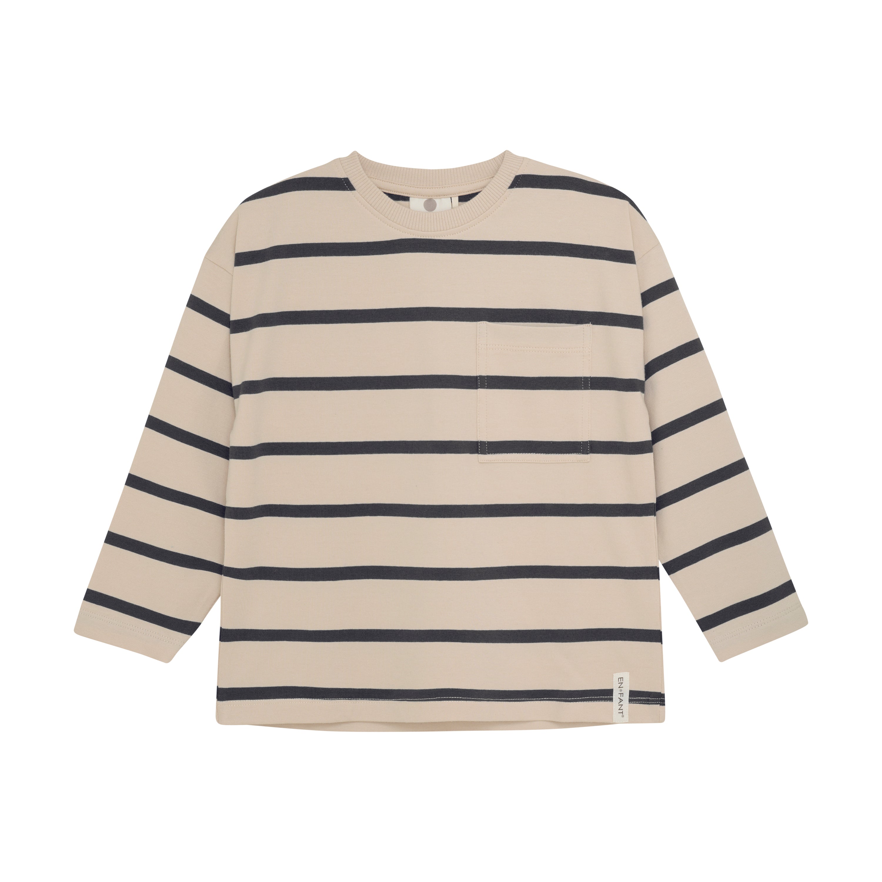 Long Sleeve Tshirt- Ebony
