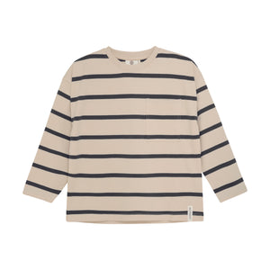 Long Sleeve Tshirt- Ebony
