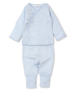 Load image into Gallery viewer, Pant/top Set- Stripe Blue
