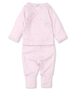 Load image into Gallery viewer, Pant/Top Set- Stripe Pink
