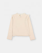 Load image into Gallery viewer, Warm Rib- Tshirt- Ivory
