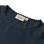 Load image into Gallery viewer, Rib Long Sleeve Top- Navy
