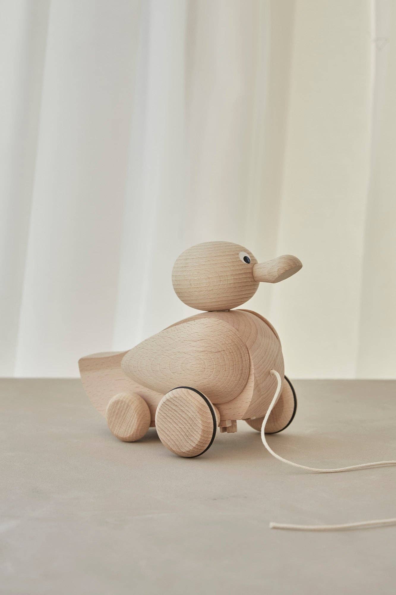 Pull Along Wooden Duck Toy