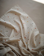Load image into Gallery viewer, Muslin Swaddle Blanket (Dinosaurs)

