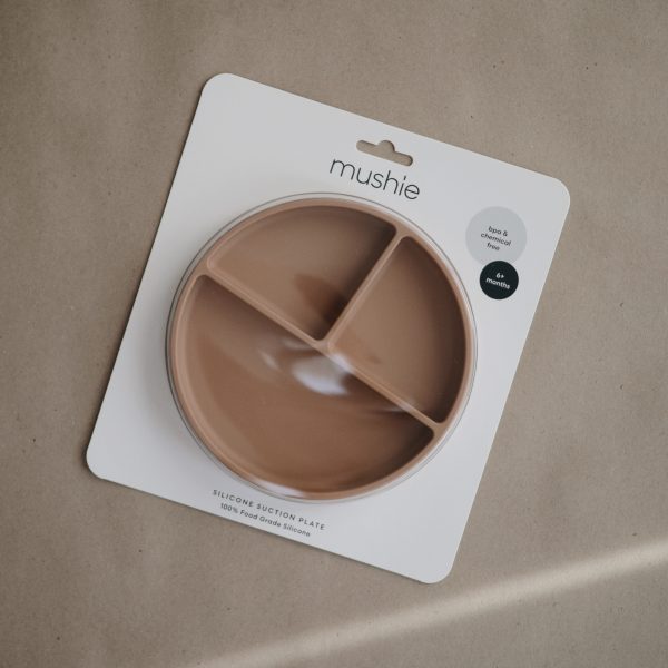 Silicone Suction Plate (Natural)