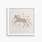 Load image into Gallery viewer, Illustrated Art Print- Galloping Pony
