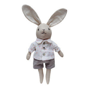 Small Bunny in Confetti Jacket