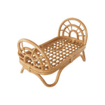 Load image into Gallery viewer, Doll bed made from rattan
