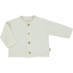 Load image into Gallery viewer, creamy white blouse top for kids with buttons
