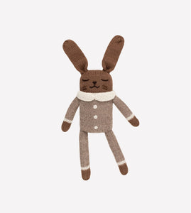 Bunny Knit Toy- Oat Jumpsuit