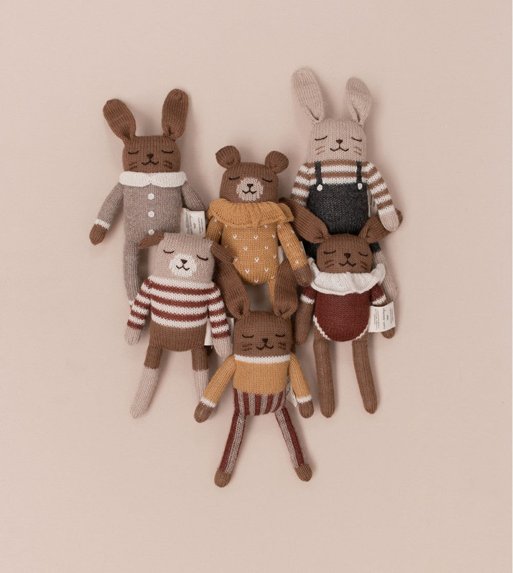 Bunny Knit Toy- Sienna Bodysuit