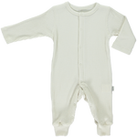 Load image into Gallery viewer, Ribbed jersey romper for babies
