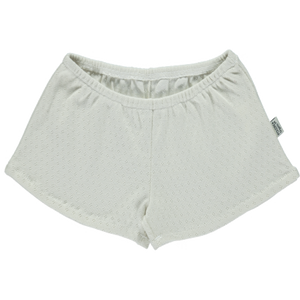 Cotton creamy shorts for girls