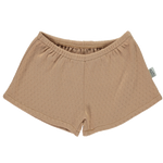 Load image into Gallery viewer, girls toddler shorts in tan nude color
